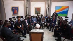 Papst Franziskus mit den Jesuiten in Mosambik, 5. September 2019 / Vatican Media / Dikasterium für die Kommunikation