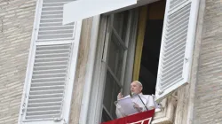 Papst Franziskus beim Gebet des Regina Coeli am 16. Mai 2021 / Vatican Media