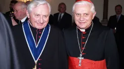 Die Brüder Georg und Joseph Ratzinger (Archivbild) / Bistum Regensburg