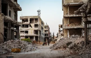 Zerstörte Stadt Darʿā im Südwesten von Syrien (Symbolbild) / Mahmoud Sulaiman / Unsplash