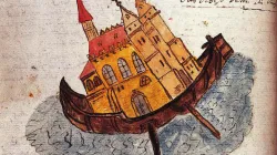 Das Schiff Petri: Illustration von Dominikus Debler, um 1800. / Wikimedia (CC0) 