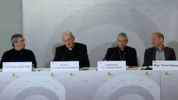 Bei der Pressekonferenz der Deutschen Bischofskonferenz am 4. März 2020 sprachen Vertreter über die Auslegung des nachsynodalen Schreibens "Querida Amazonia". / Screenshot / Youtube