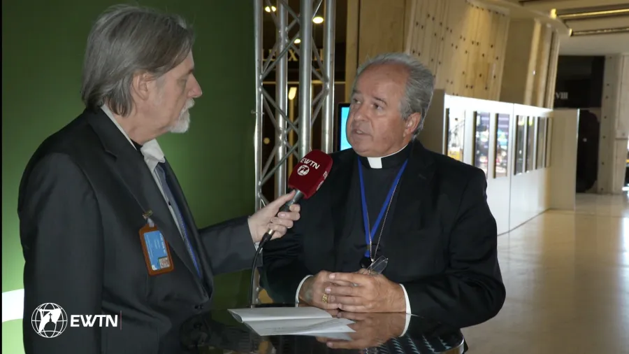 Erzbischof Jurkovic im EWTN.TV-Interview mit Christian Peschken