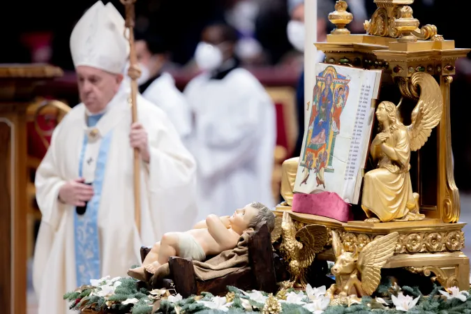 Heilige Messe am Hochfest der Gottesmutter, 1. Januar 2022, im Petersdom