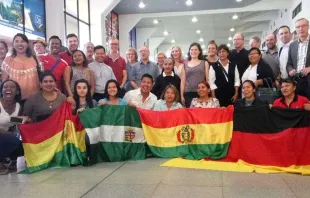 Gläubige aus Bolivien und Mitglieder der Delegation aus Trier / Pressestelle der Bolivianischen Bischofskonferenz