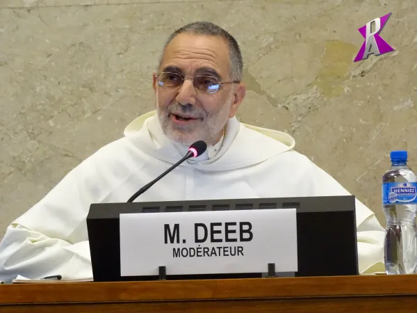 Pater Mike Deeb OP, Moderator der Veranstaltung