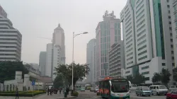 Gebäude im Stadtbezirk Yuexiu, in dem sich die Regierung der  Stadt Guangzhou und der Provinz Guangdong befinden. / Wikimedia (CC BY-SA 3.0)