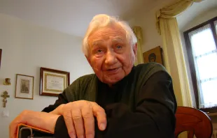 Monsignore Georg Ratzinger im September 2011. / Paul Badde / EWTN