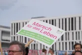 5.500 Teilnehmer beim "Marsch fürs Leben" 2018 in Berlin