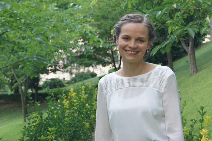 Pontifex-Sprecherin Reinhild Rössler. Die 24-Jährige lebt in Wien.