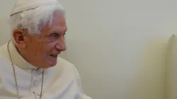 Papst emeritus Benedikt XVI. im Sommer 2017. / EWTN / Paul Badde