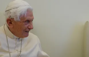 Papst emeritus Benedikt XVI. im Sommer 2017. / EWTN / Paul Badde