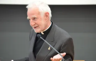 Pater Marcel Chappin, ehemaliger Vizepräfekt des Vatikanischen Geheimarchivs, der am 24. Dezember 2021 verstorben ist / unigret.it