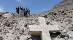 Das im pakistanischen Baltistan entdeckte "Kavardo-Kreuz" / Pamirtimes.net