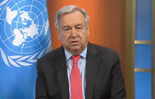 UN-Generalsekretär Antonio Guterres  / Screenshot 