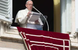 Papst Franziskus beim Angelus / Vatican Media