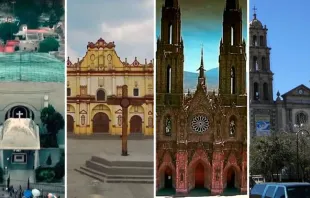 Freuen sich auf Franziskus: Die Städte Ecatepec, Chiapas, Michoacán, Ciudad Juárez / YT Codipacs Ecatepec - YT Arquidiocesis Tuxtla - YT SilvanoTV - Wikipedia (Gemeinfrei)