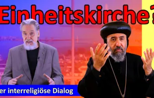 Christian Peschken (EWTN) im Gespräch mit Angaelos, dem koptisch-orthodoxen Erzbischof von London. / 
