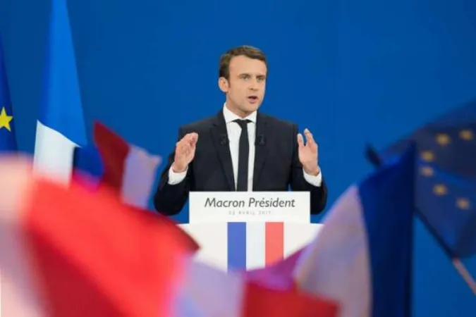 Seit dem 14. Mai 2017 der Präsident Frankreichs: Emmanuel Jean-Michel Frédéric Macron