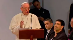Über das geweihte Leben sprach Papst Franziskus an 9. September in Medellín. / CTV / YouTube (Screenshot)
