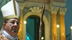 Erzbischof Bruno Forte in Manoppello. / EWTN/Paul Badde