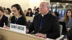 Erzbischof Jurkovic im März bei der UN-Versammlung
 / Screenshot