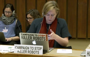 Mary Wareham von der Stop Killer Robots Kampagne / www.peschken.media