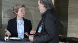 Botschafterin Marie-Thérèse Pictet-Althann im EWTN-Interview mit Christian Peschken / www.peschken.media
