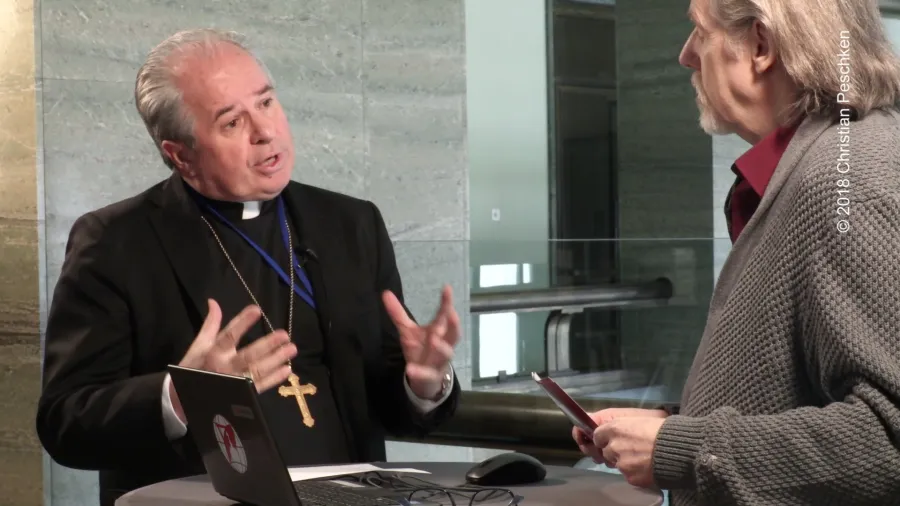 Erzbischof Jurkovic im EWTN-Interview mit Christian Peschken