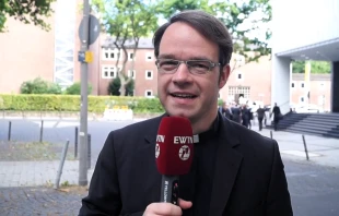 Pfarrer Andreas Süß, Mitinitiator des Projekts „Nightfever“ / Screenshot EWTN