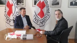 IKRK-Präsident Peter Maurer (links) im EWTN-Interview mit Christian Peschken / www.peschken.media