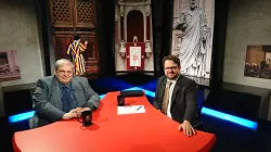 Vatikan-Experte Ulrich Nersinger (l.) mit EWTN-Redakteur Robert Rauhut. / EWTN.TV