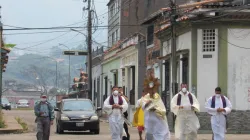 Jesus Christus im Allerheiligsten Altarsakrament auf den Straßen Venezuelas in Zeiten der Coronavirus-Pandemie / ACN