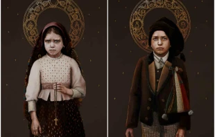 Sie werden die jüngsten Heiligen sein, die nicht als Märtyrer starben: Jacinta und Francisco Marto.  / CNA/www.papa2017.fatima.pt