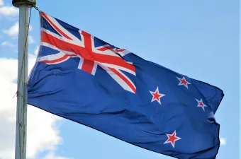 Flagge von Neuseeland / Kerin Gedge / Unsplash