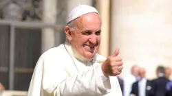Papst Franziskus / CNA / Daniel Ibanez