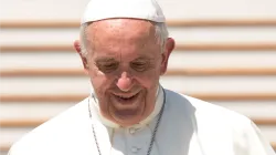 Papst Franziskus bei der Generalaudienz am 7. Juni 2017 / CNA / Daniel Ibanez