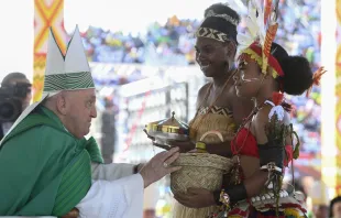 Messe mit Papst Franziskus am 8. September 2024 in Papua-Neuguinea / Vatican Media