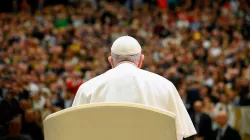 Papst Franziskus bei der Generalaudienz am 15. Februar 2023 / Vatican Media