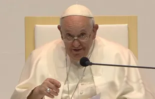 Papst Franziskus, 29. April 2023 / screenshot / YouTube / Vatican News