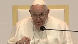 Papst Franziskus, 29. April 2023 / screenshot / YouTube / Vatican News