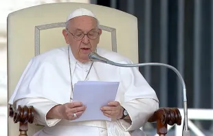 Papst Franziskus, Generalaudienz am 3. Mai 2023 / screenshot / YouTube / Vatican News