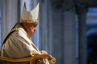 Papst Franziskus am 9. Mai 2024 / Vatican Media