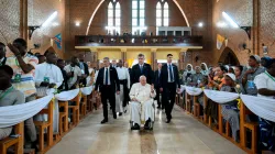 Papst Franziskus in der Demokratischen Republik Kongo am 2. Februar 2023 / Vatican Media
