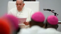 Papst Franziskus in der Demokratischen Republik Kongo am 3. Februar 2023 / Vatican Media