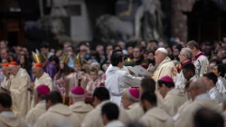 Papst Franziskus am Neujahrstag 2025 / Daniel Ibáñez / EWTN News