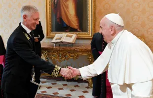 Papst Franziskus und Iwan Soltanowski / Vatican Media