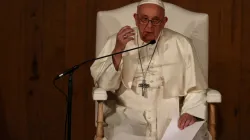 Papst Franziskus am 4. August 2023 in Lissabon anlässlich des Weltjugendtags / Daniel Ibáñez / CNA Deutsch