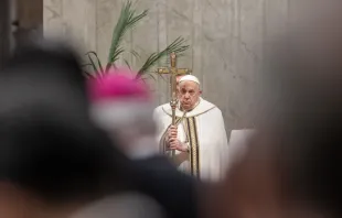 Papst Franziskus am 11. Februar 2024 / Daniel Ibáñez / CNA Deutsch