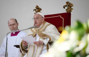 Papst Franziskus am 28. April 2024 in Venedig / Vatican Media